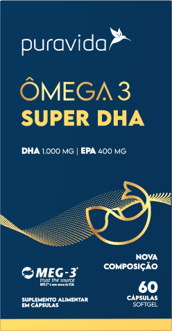 ÔMEGA 3 SUPER DHA - DHA CONCENTRADO + 1580MG DE ÔMEGA 3 - BIG