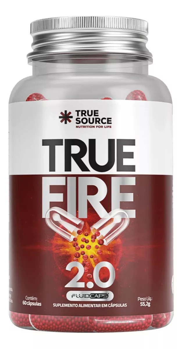 Termogênico True Fire 2.0 - 60 Cápsulas - True Source