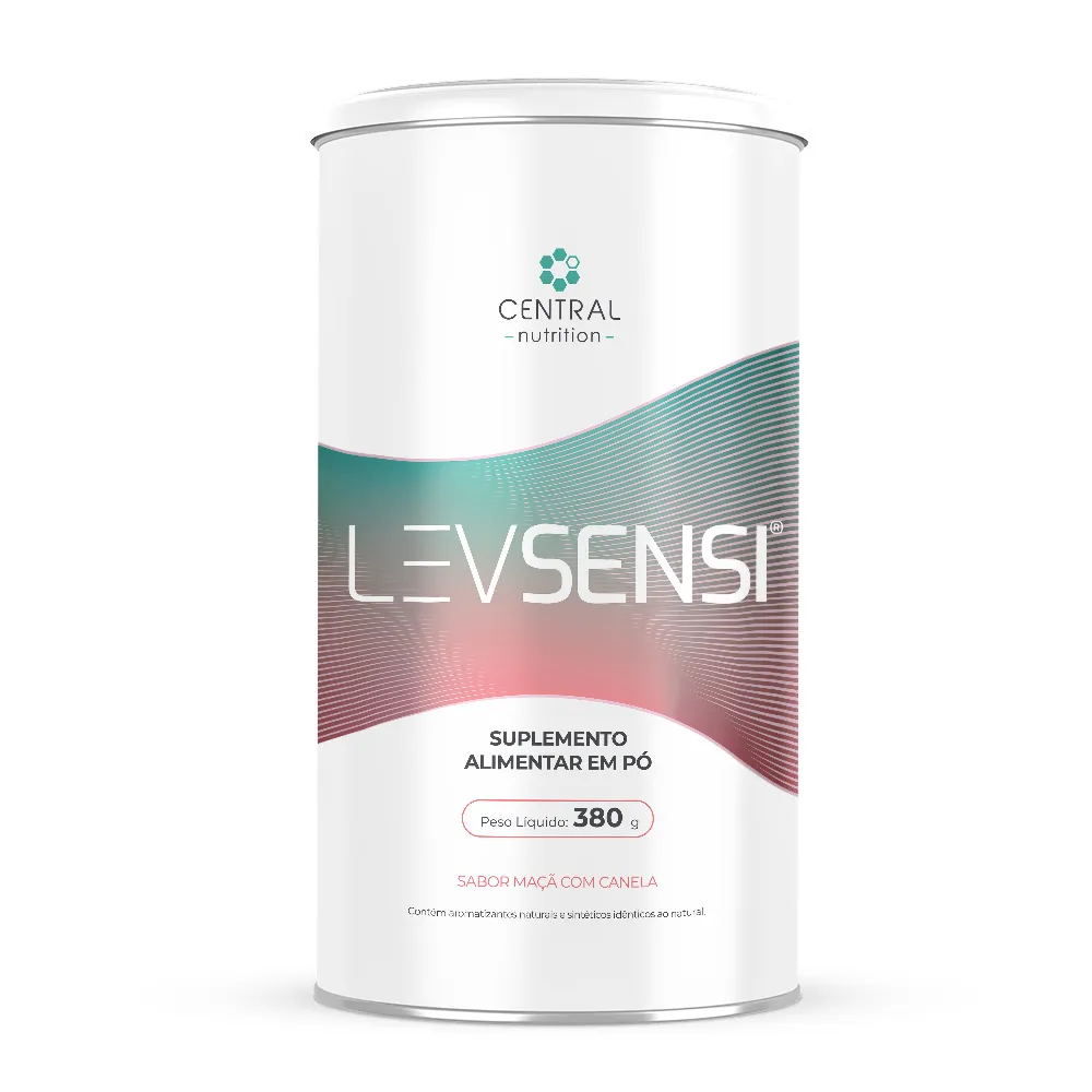 LEVSENSI - 380g - Sabor Maçã com Canela